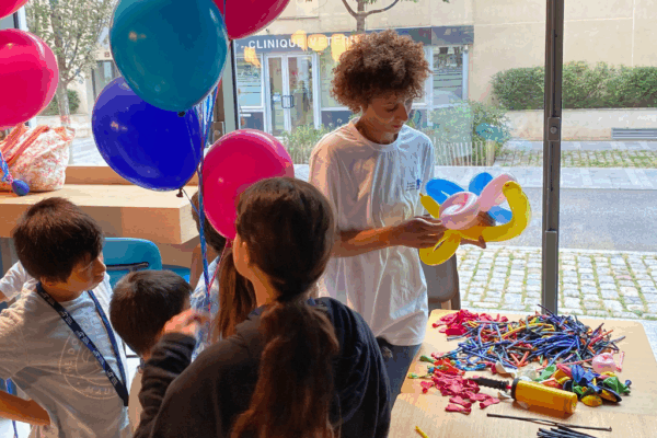 Sculpture sur ballon family day - Issy Les Moulineaux