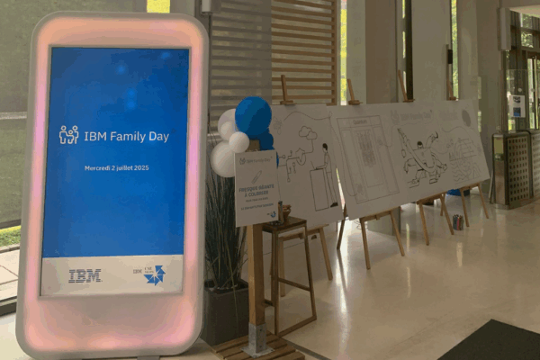 Journée des familles IBM France à Bois Colombes